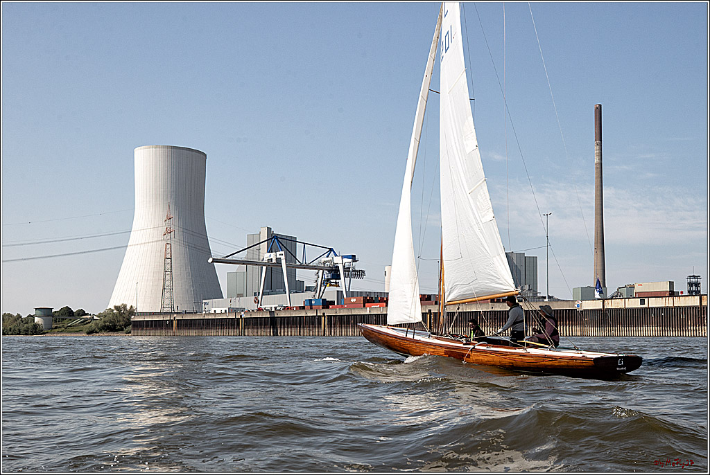100 Jahre Rheinwoche 2022 - 4. Wettfahrt Duisburg - Wesel, 04.06.2022,